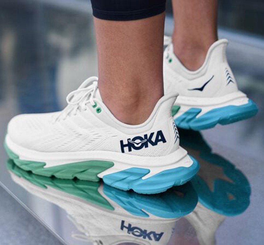 Hoka One One Koşu Ayakkabısı Erkek Beyaz - Clifton Edge - DC4861530